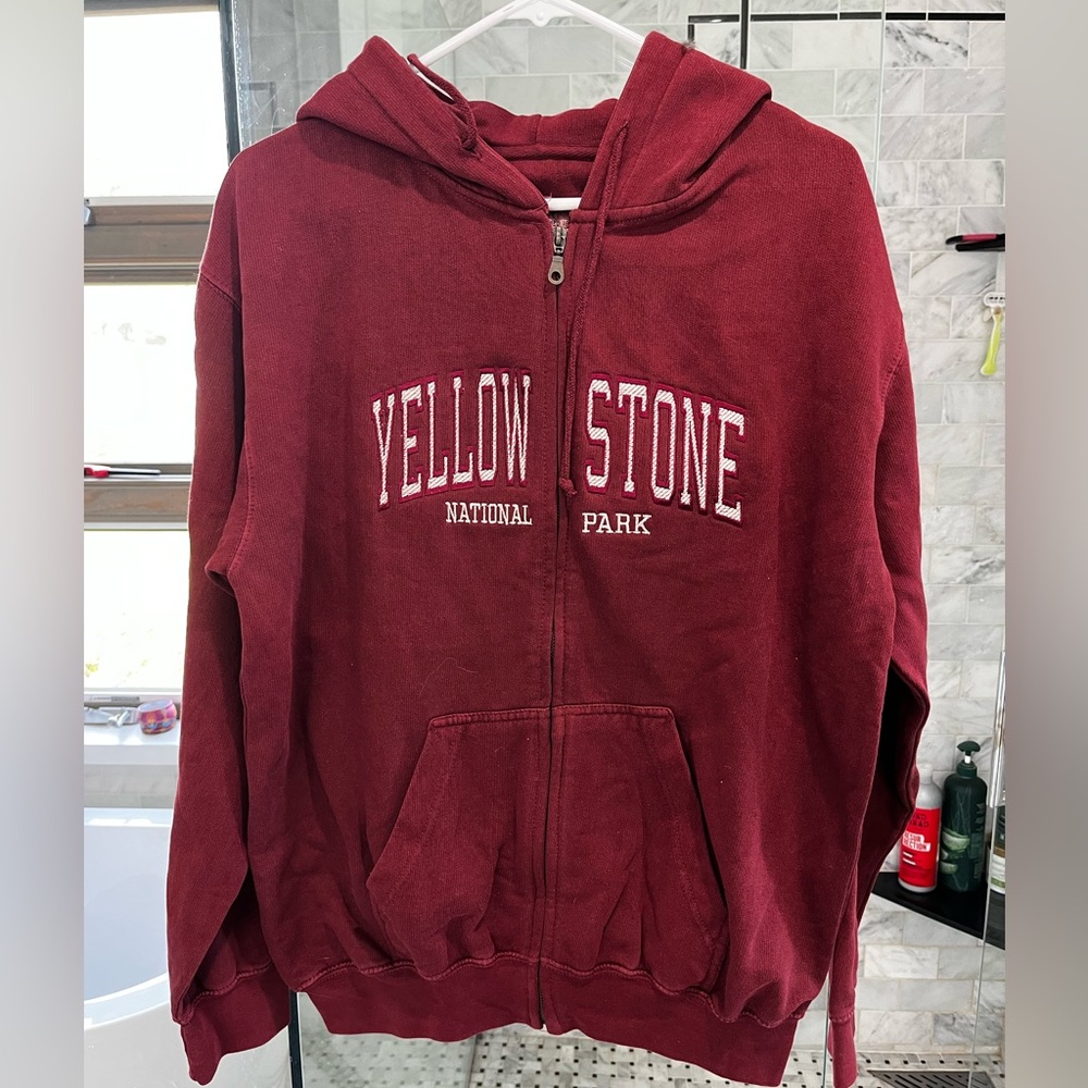 Yellowstone Zip Up Hoodie